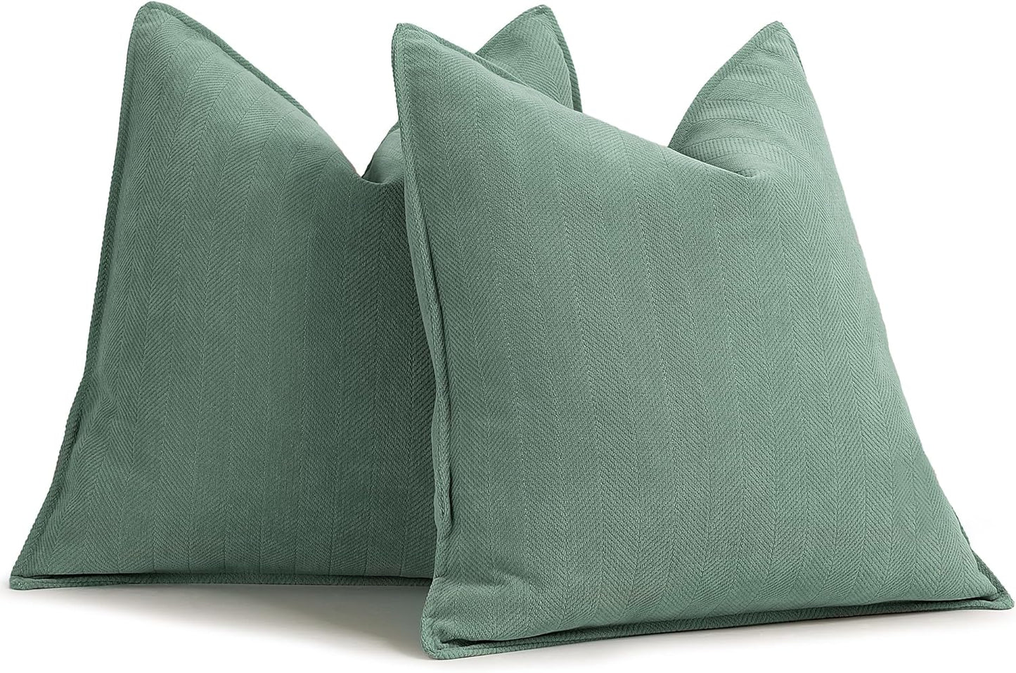 Rust Chenille Throw Pillow Covers