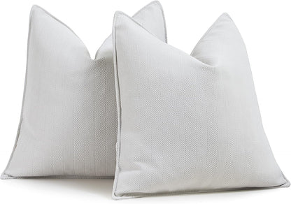 Rust Chenille Throw Pillow Covers