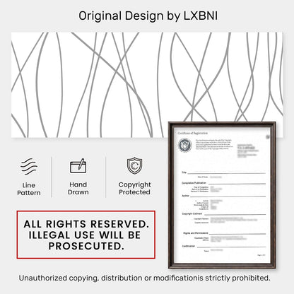 No Hook Grey White Striped Shower Curtain with Snap in Fabric Liner Set - Hotel Liner Set with See Through Mesh Top Window,Machine Washable, 71x74 INCH