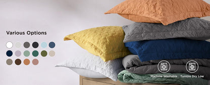 Quilts Queen Size - Grey Bedspreads Queen Size with Basket Weave Pattern, Soft Quilt Bedding Set, Lightweight Comforter Set Coverlet for All Seasons with 2 Pillow Shams (90" x 96") | Skin-Friendly Soft, All-Season Comfort, Breathable
