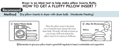 MIULEE 26x26 Euro Pillow Inserts,Set of 2 Down Feather Throw Pillows for Couch Sofa Bed, Decorative Fluffy Throw Pillow Inserts Cotton Fabric,White